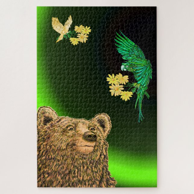 Quebra-cabeça Brave Bear (Vertical)