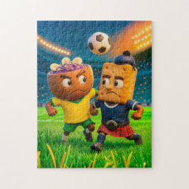 Quebra-cabeça Brazilian açaí bowl versus Scottish shortbread soc