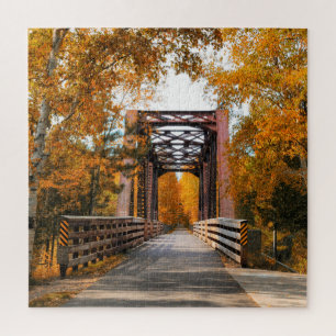 Quebra-cabeça Bridge Jay Cooke State Park Minnesota