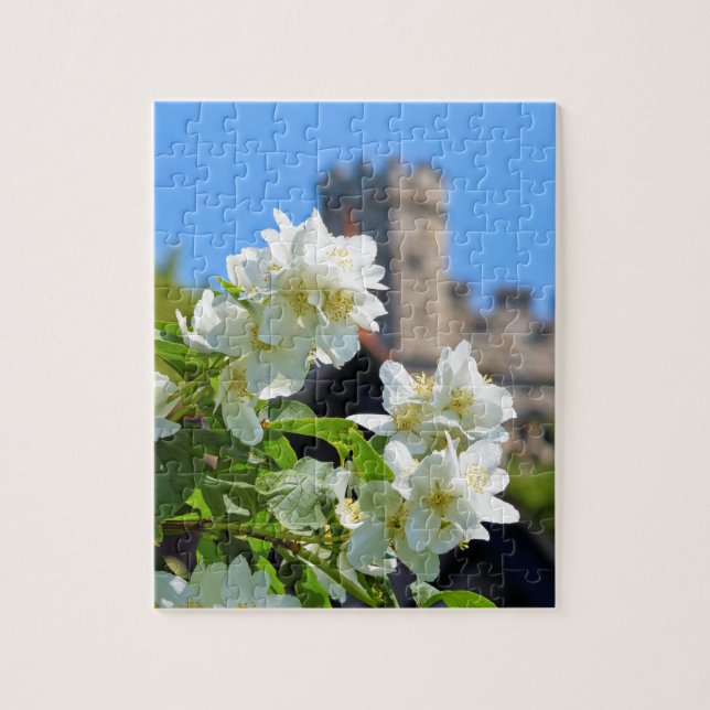 Quebra-cabeça Bright Blooms of Summer em Londres - 8x10 - 110 pc (Vertical)