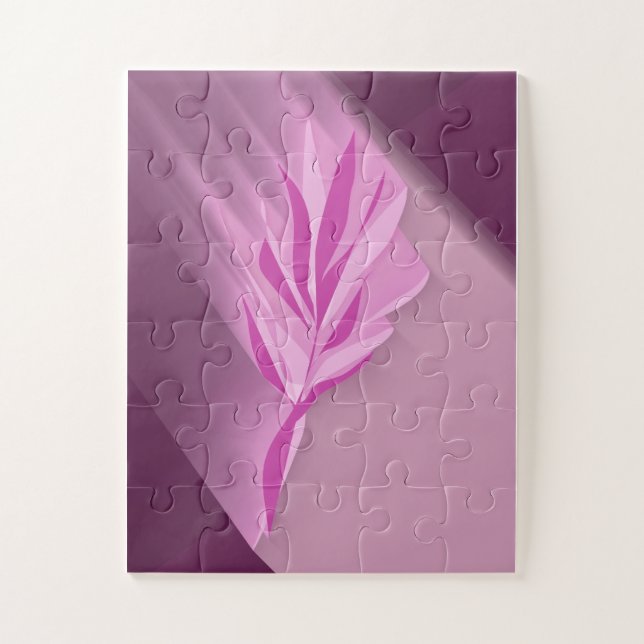 Quebra-cabeça Bright flower. (Vertical)