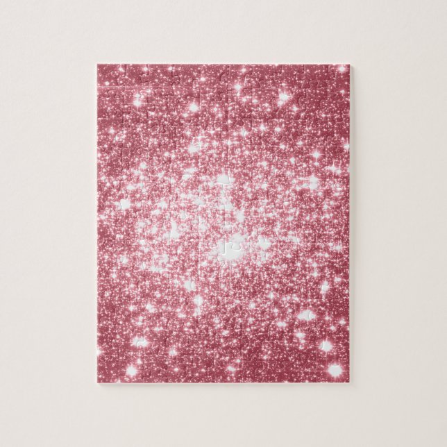 Quebra-cabeça Brilho Cor-de-Rosa (Vertical)
