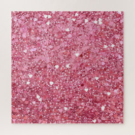Quebra-cabeça Brilho Rosa Pastel