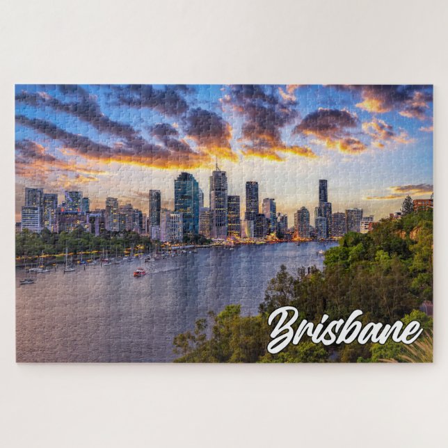 Quebra-cabeça Brisbane, Austrália (Horizontal)