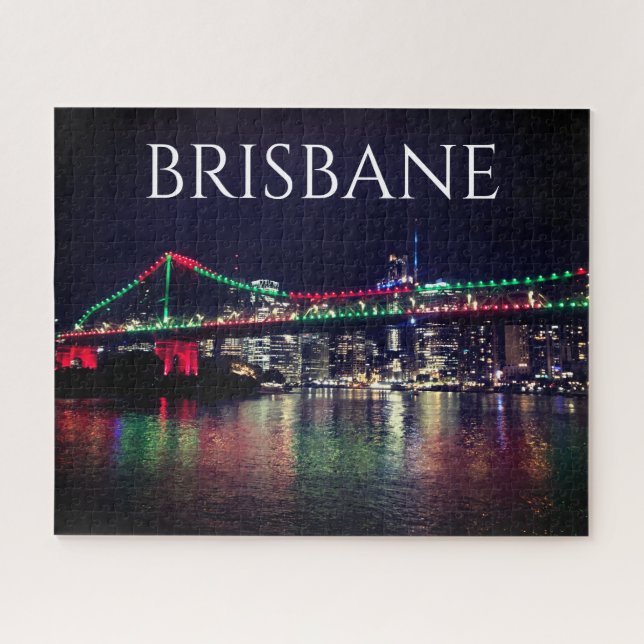 Quebra-cabeça brisbane, ponte (Horizontal)