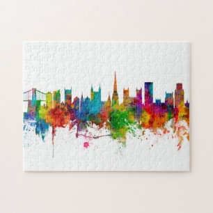 Quebra-cabeça Bristol England Skyline