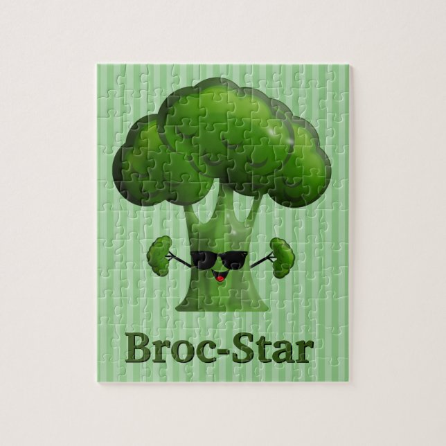 Quebra-cabeça Broc Star Brócolis (Vertical)
