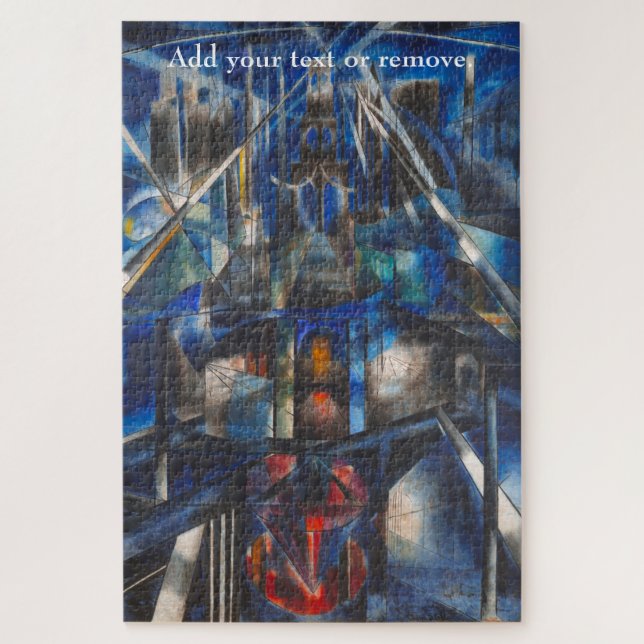 Quebra-cabeça "Brooklyn Bridge" Joseph Stella, 1920. (Vertical)