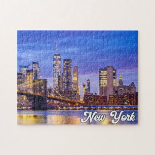 Quebra-cabeça Brooklyn Bridge, Nova Iorque, Estados Unidos
