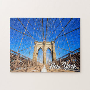 Quebra-cabeça Brooklyn Bridge, Nova Iorque, EUA