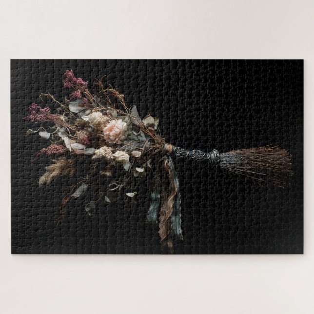 Quebra-cabeça Broom de ornamentado (Horizontal)