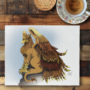 Quebra-cabeça Brown Griffin Fantasy