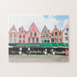 Quebra-cabeça Bruges Market Square