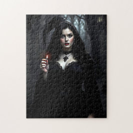 Quebra-cabeça Bruxa Noturna