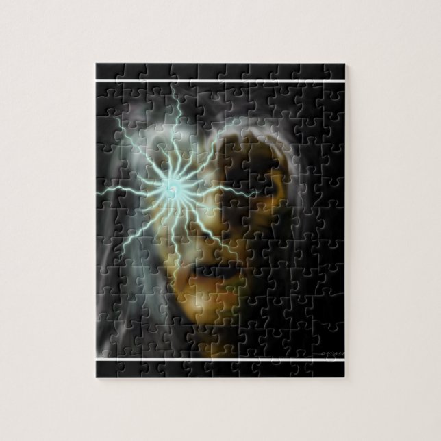 Quebra-cabeça Bruxa (tan) (Vertical)