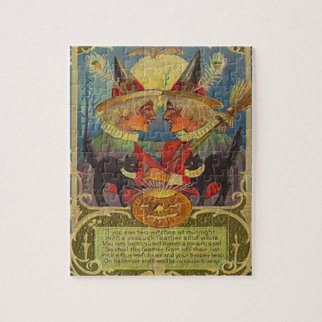 Quebra-cabeça Bruxas (Vertical)