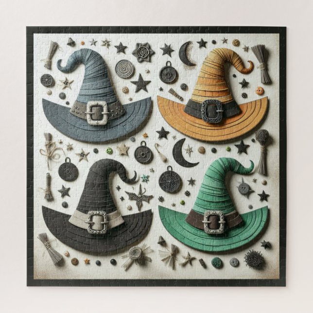 Quebra-cabeça Bruxas Whimsical II (Vertical)