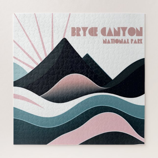 Quebra-cabeça Bryce Canyon National Park Colinas Coloridas (Vertical)