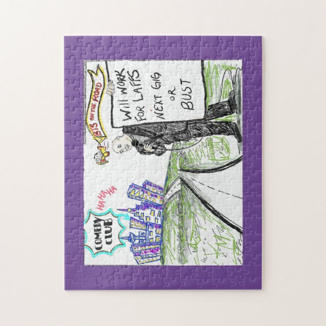 Quebra-cabeça BTS na estrada (Vertical)