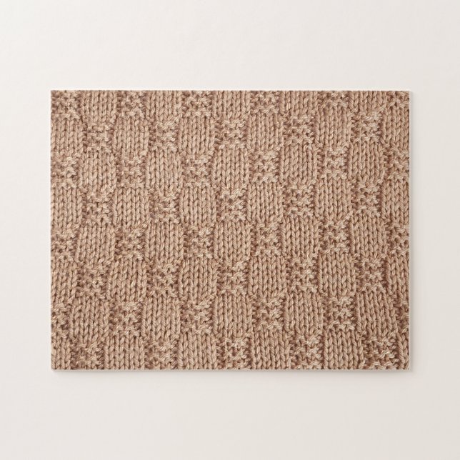 Quebra-cabeça Bubble Knit Stitch Patterch de Shirley Taylor (Horizontal)