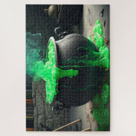Quebra-cabeça Bubbling Witch's Cauldron Halloween
