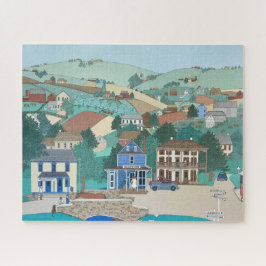 Quebra-cabeça Bucks County PA Primitive Jigsaw Puzzle