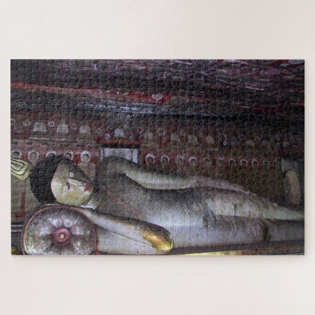 Quebra-cabeça Buda de Dambulla (Horizontal)