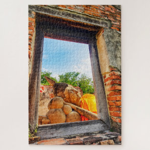 Quebra-cabeça Buda deitado, Ayutthaya
