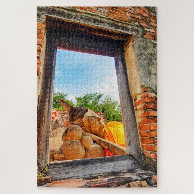 Quebra-cabeça Buda deitado, Ayutthaya (Vertical)
