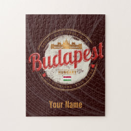 Quebra-cabeça Budapest Design Hungria Vintage Parlamento