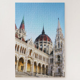 Quebra-cabeça Budapest Hungria Parlamento Building Foto Viagem