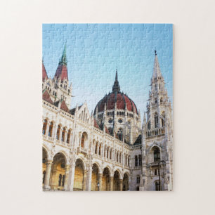 Quebra-cabeça Budapest Hungria Parlamento Building Foto Viagem