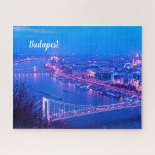 Quebra-cabeça Budapest Hungria por noite