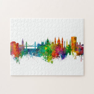 Quebra-cabeça Budapest Hungria Skyline