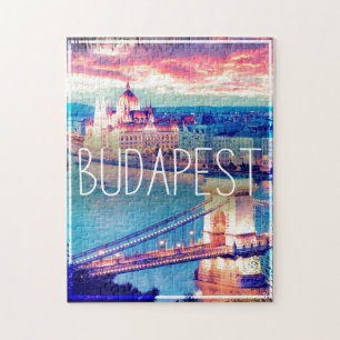 Quebra-cabeça Budapest vintage