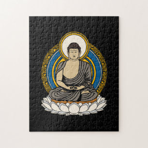 Quebra-cabeça Buddha Meditating Dhyana Mudra