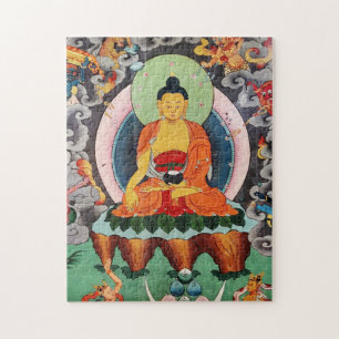Quebra-cabeça Buddha Shakyamuni, budismo tibetano / Dharma
