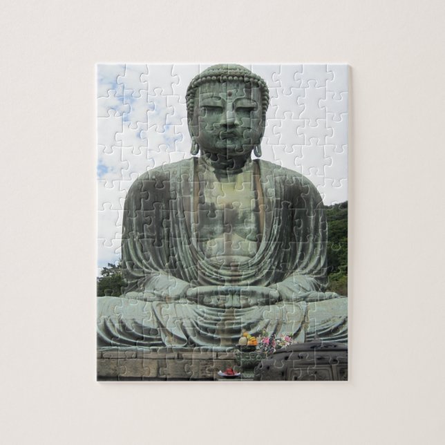 Quebra-cabeça Budismo da Estátua Buda (Vertical)