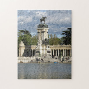 Quebra-cabeça Buen Retiro Park, cidade de Madrid, Espanha