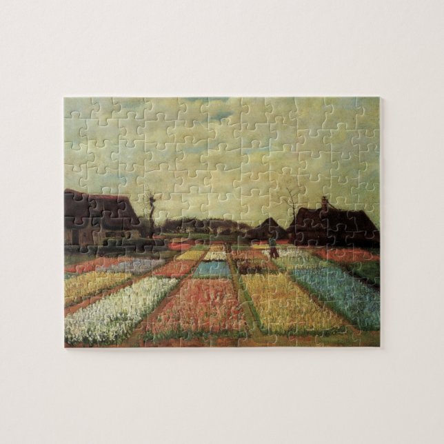 Quebra-cabeça Bulb Fields por Vincent van Gogh (Horizontal)