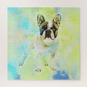 Quebra-cabeça Buldogue francês - cão de Frenchie