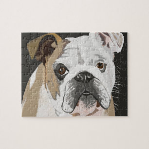 Quebra-cabeça Bull Dog Inglês