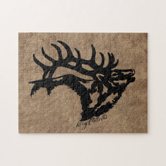 Quebra-cabeça Bull Elk