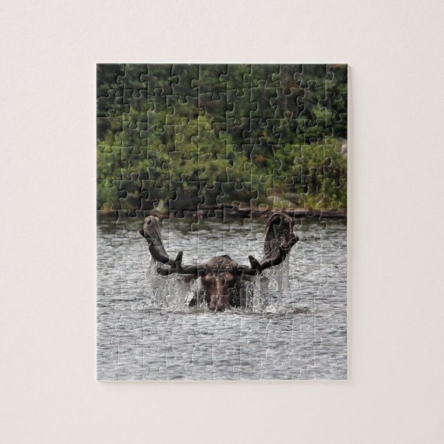 Quebra-cabeça Bull Moose (Vertical)