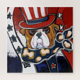 Quebra-cabeça Bulldog        