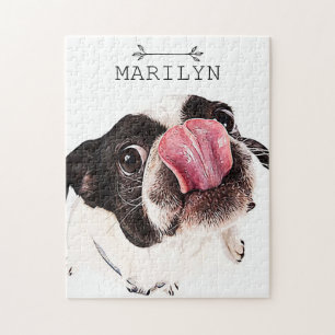 Quebra-cabeça Bulldog Francês Personalizado   Fresco francês