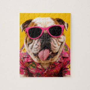 QUEBRA-CABEÇA BULLDOG INGLÊS MUITO LEGAL