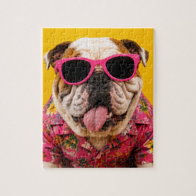 QUEBRA-CABEÇA BULLDOG INGLÊS MUITO LEGAL (Vertical)