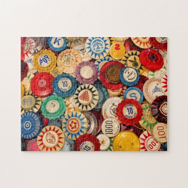 Quebra-cabeça Bumpercaps do Pinball (Horizontal)