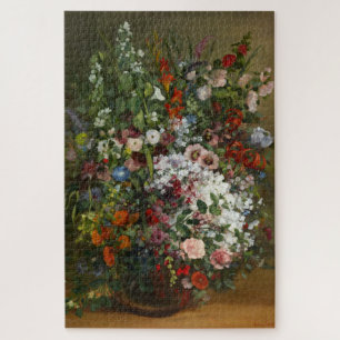 Quebra-cabeça Buquê bonito de Flores em um Vaso